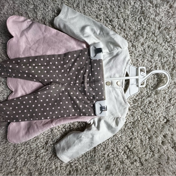 JILLIANS CLOSET GIRLS 2 PIECE PANTS/TOP SET SO SWEET SIZE 0-3 MONTHS NWT - Picture 10 of 14